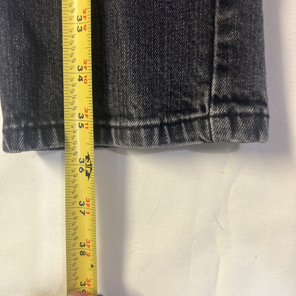 Levi's 511 Jeans Slim Fit Dark Wash Stretch Denim kids 28x28 (Actual) Black - Picture 4 of 8